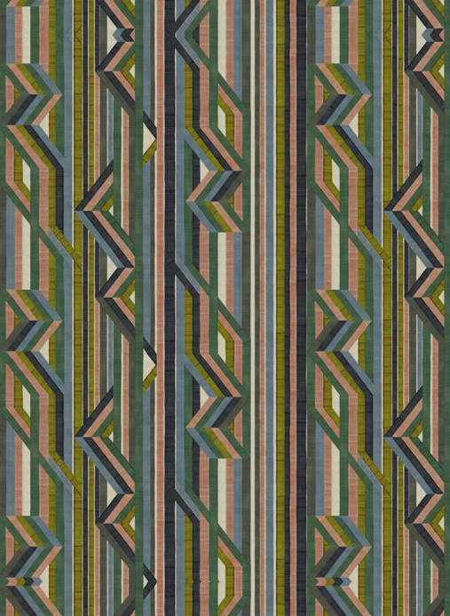 Christian Lacroix Tapete Reflets Sur Le Rhone Grasscloth - Vert Riziere