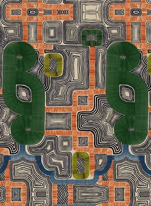 Christian Lacroix Tapete En Allant Aux Baux Grasscloth - Cypres