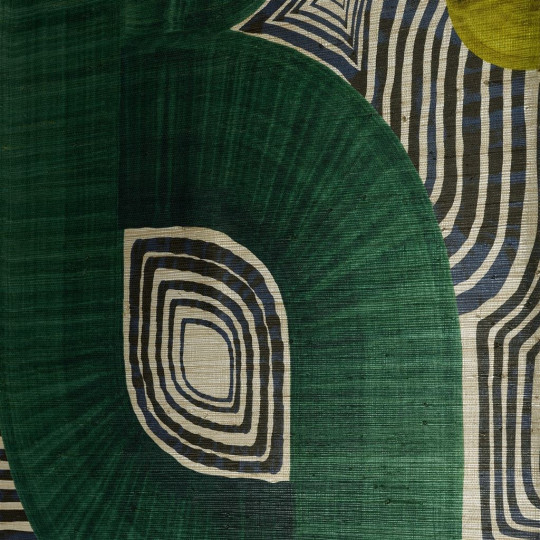 Christian Lacroix Tapete En Allant Aux Baux Grasscloth - Cypres