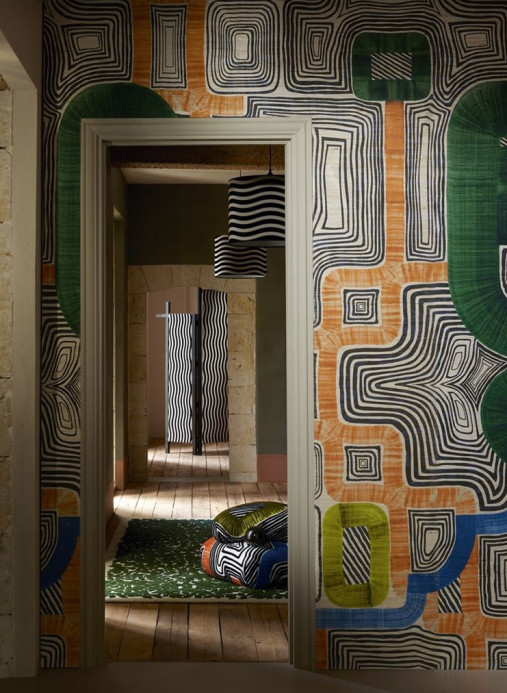 Christian Lacroix Wallpaper En Allant Aux Baux Grasscloth