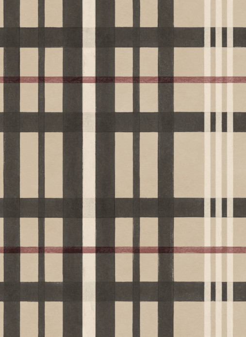 Coordonne Wallpaper Clan's Check - Sunny