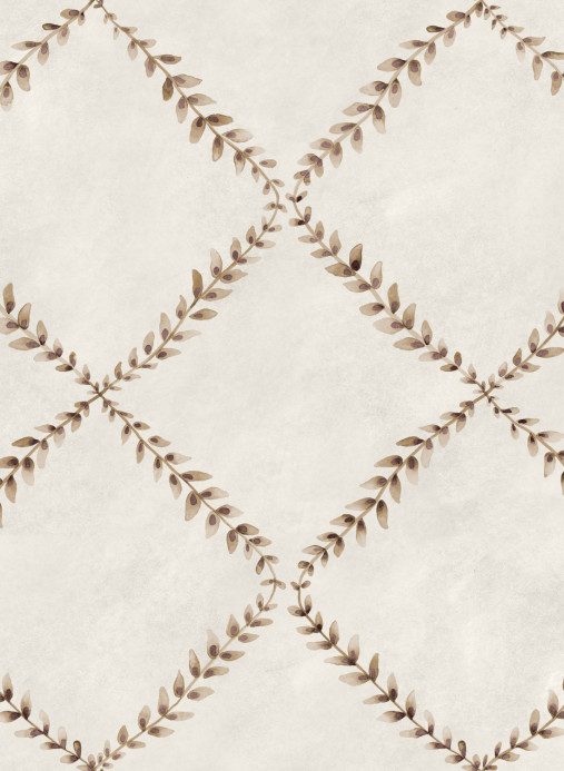 Coordonne Tapete Ivy Garland - Prune