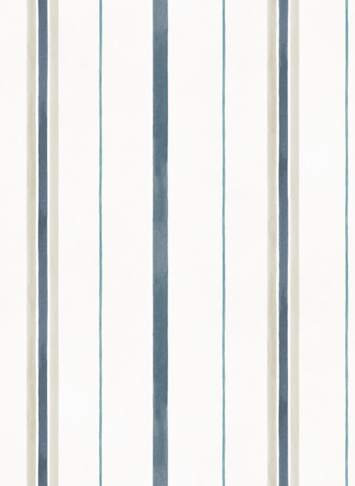 Coordonne Wallpaper Rolling Stripes - Aqua