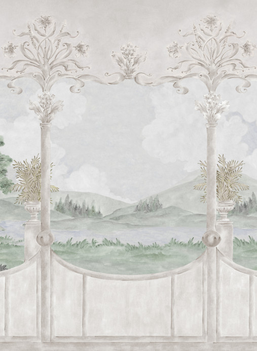 Coordonne Mural Limestone View - Summer