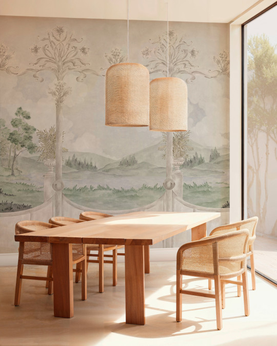 Coordonne Mural Limestone View - Summer