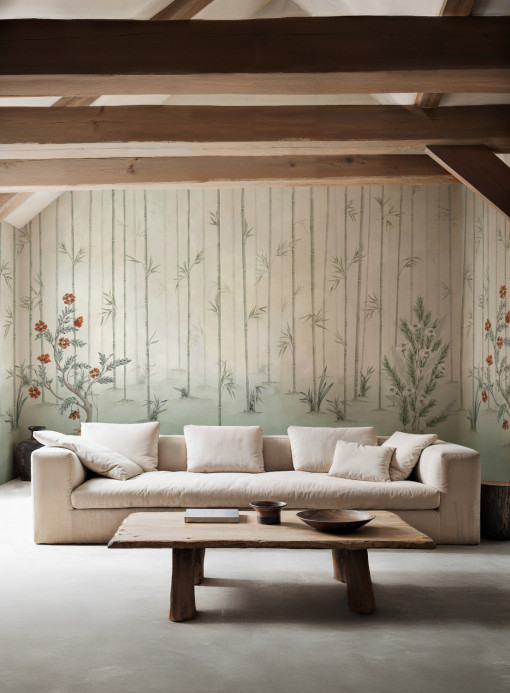 Coordonne Mural Manor Gardens - Summer