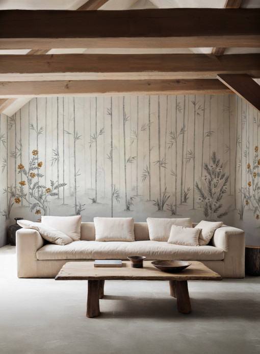 Coordonne Mural Manor Gardens - Winter