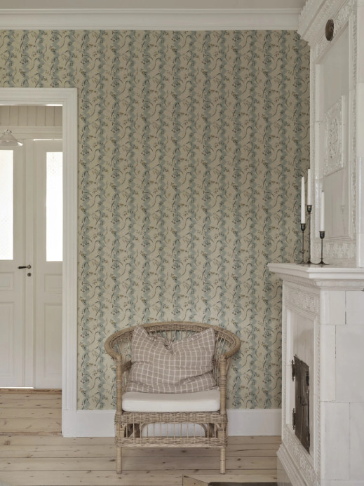 Sandberg Wandbild Beatrice - Misty Blue