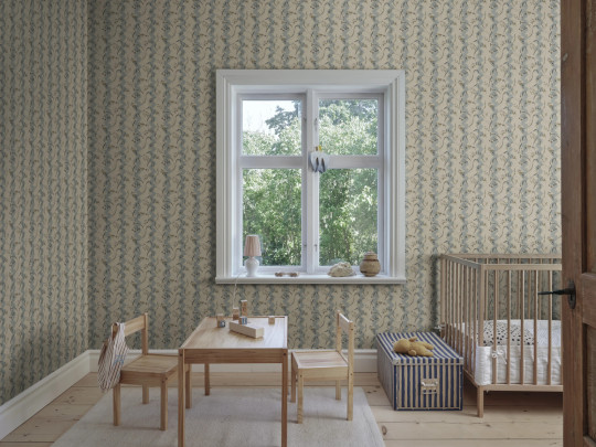 Sandberg Wandbild Beatrice - Misty Blue
