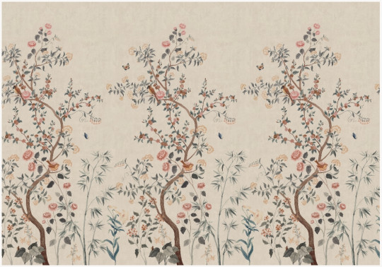 Sandberg Wandbild Eleonora - Misty Blue