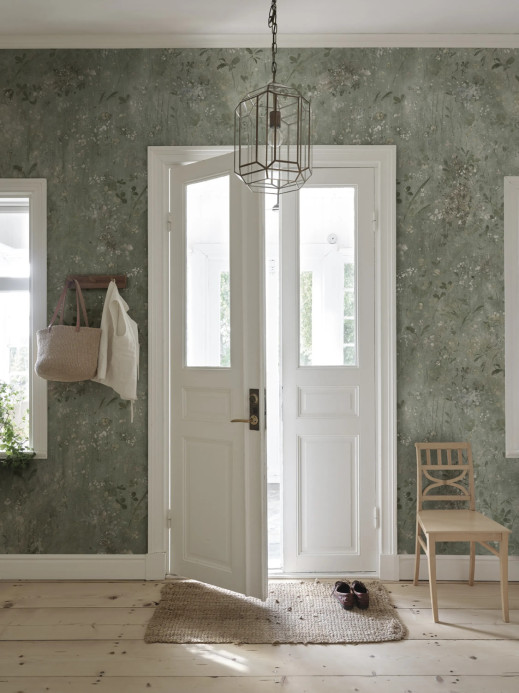 Sandberg Wandbild Juni - Sage Green