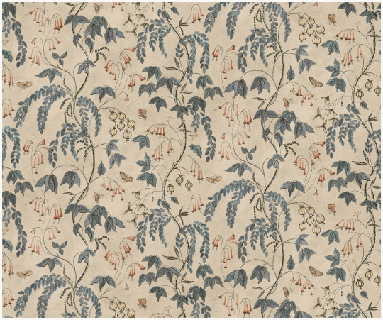 Sandberg Wandbild Ottilia - Misty Blue