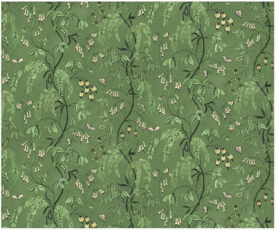 Sandberg Wandbild Ottilia - Green