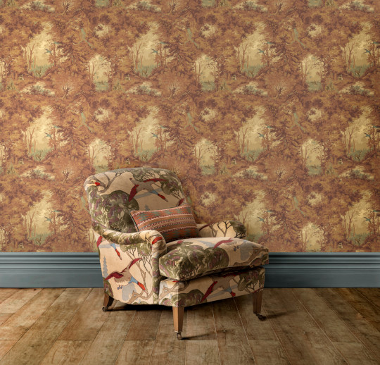 Mulberry Home Carta da parati Mulberry Woodland