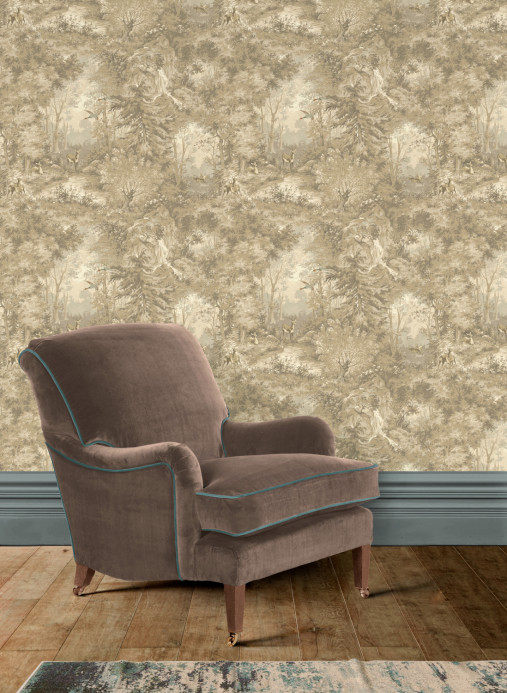 Mulberry Home Carta da parati Mulberry Woodland
