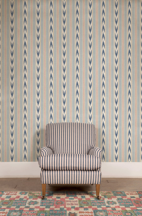Mulberry Home Wallpaper Newport Stripe