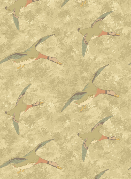 Mulberry Home Tapete Forest Ducks - Parchment
