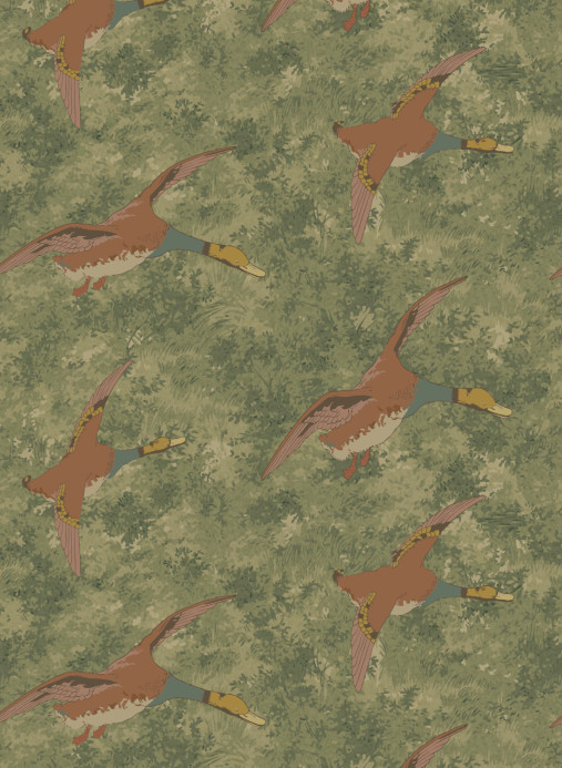 Mulberry Home Tapete Forest Ducks - Lovat