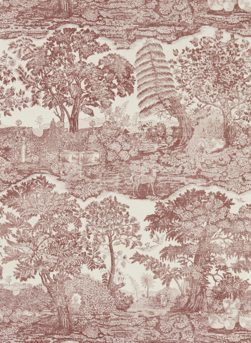 Sanderson Tapete Highgrove Toile - Oak