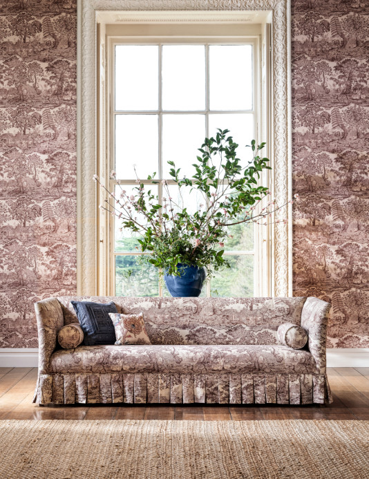 Sanderson Wallpaper Highgrove Toile