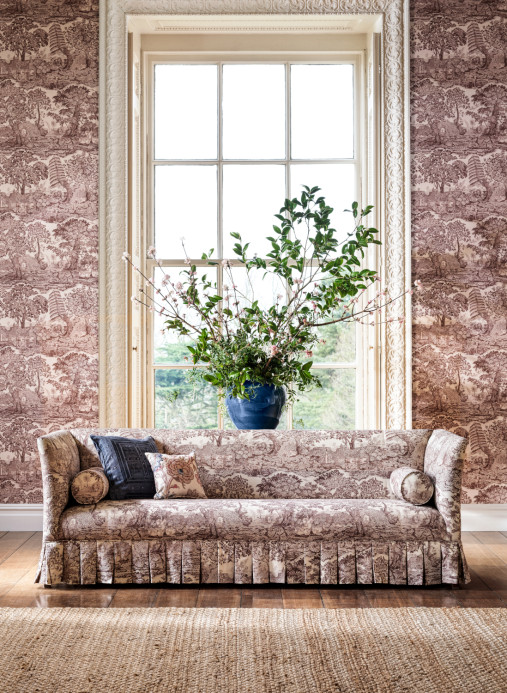 Sanderson Wallpaper Highgrove Toile