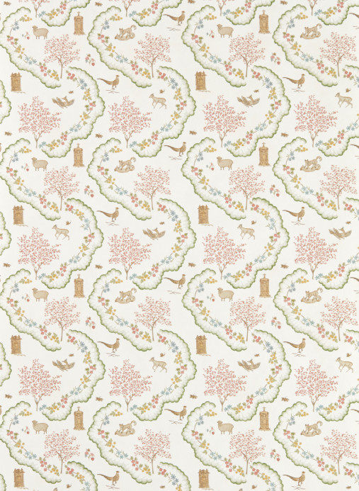 Sanderson Tapete Wildflower Meadow - Pearl