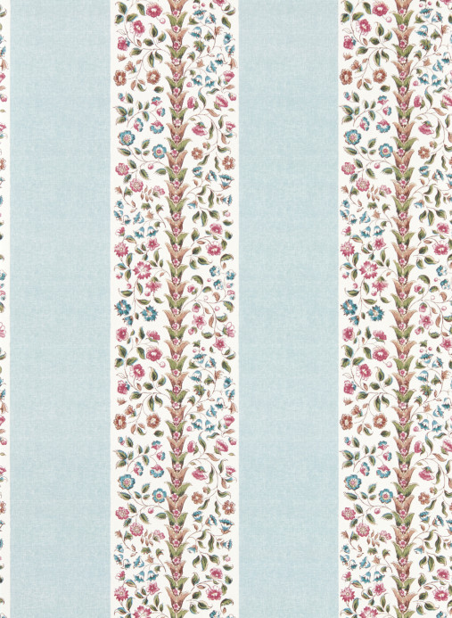 Sanderson Tapete Pergola Stripe - Mineral Blue & Wisteria