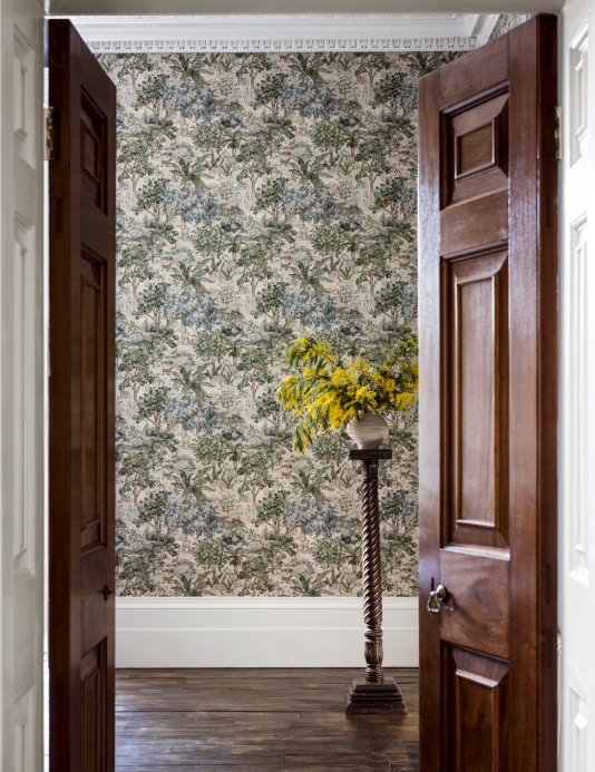 Sanderson Carta da parati The Stumpery