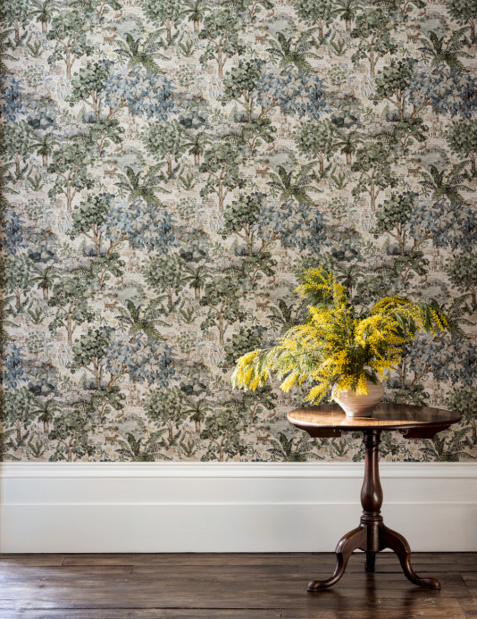 Sanderson Carta da parati The Stumpery