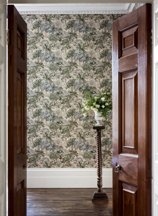 Sanderson Carta da parati The Stumpery