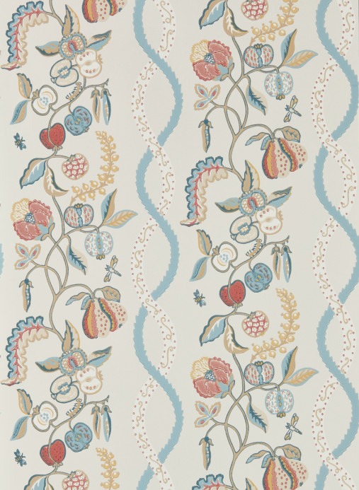 Sanderson Tapete Kitchen Garden - Wedgwood & Gala