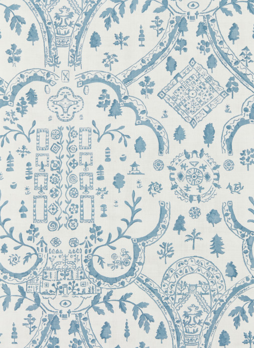 Sanderson Tapete Topiary View - Wedgwood