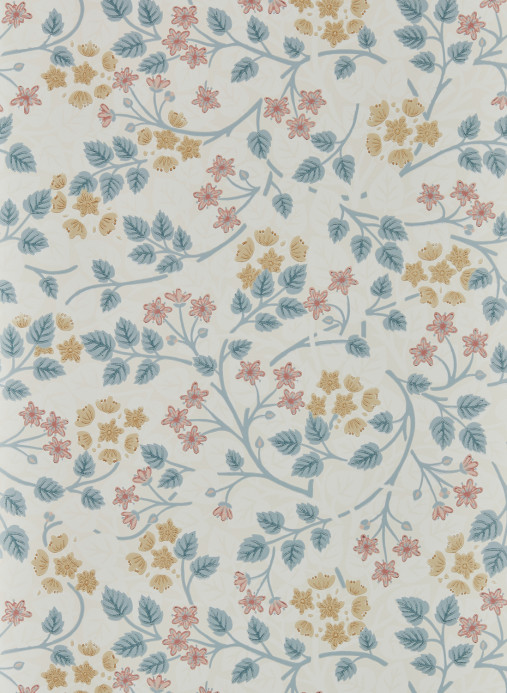 Sanderson Wallpaper Silver Lime