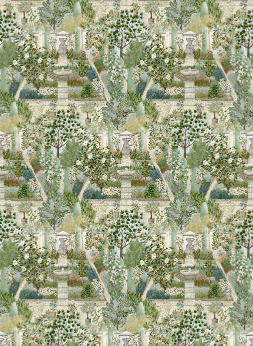Sanderson Tapete Carpet Garden - Paradise