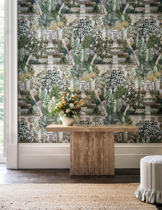 Sanderson Wallpaper Carpet Garden