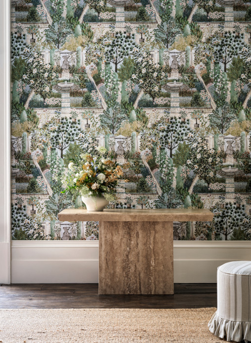Sanderson Wallpaper Carpet Garden