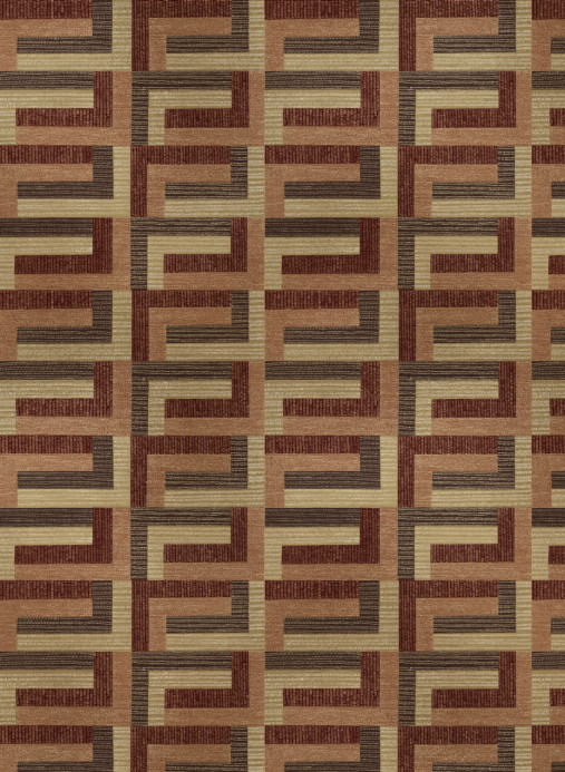 Coordonné Papier peint panoramique Mashrabiya - Gold