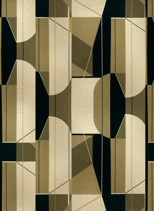 Coordonné Wandbild Pythagoras - Gold