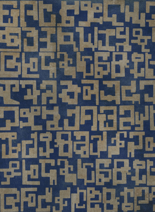 Coordonné Carta da parati panoramica Gestural - Silver