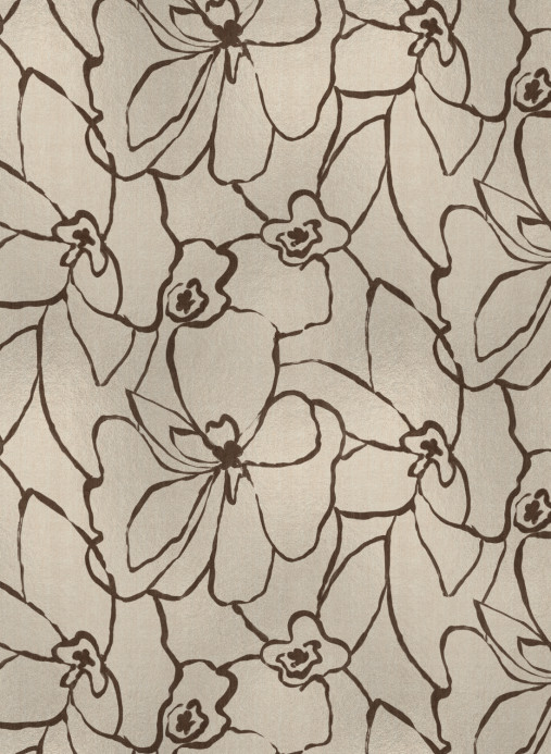 Coordonné Wandbild Blooming - Copper