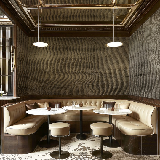 Coordonné Carta da parati panoramica Harenae - Silver