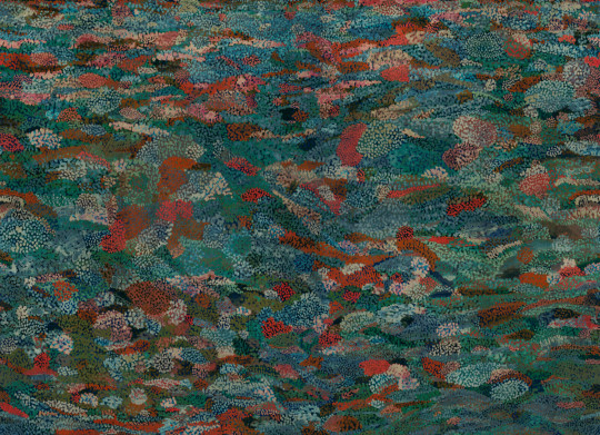 Coordonné Mural Petal Strewn - Silver