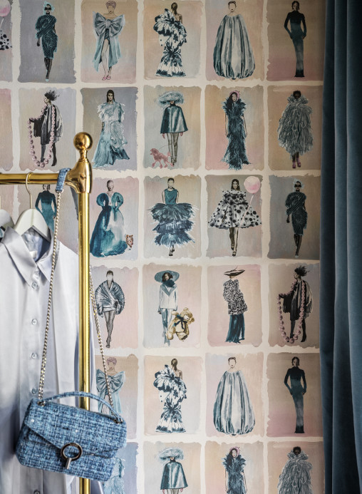 Cole & Son Carta da parati Couture Carousel