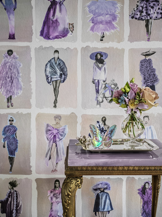 Cole & Son Carta da parati Couture Carousel