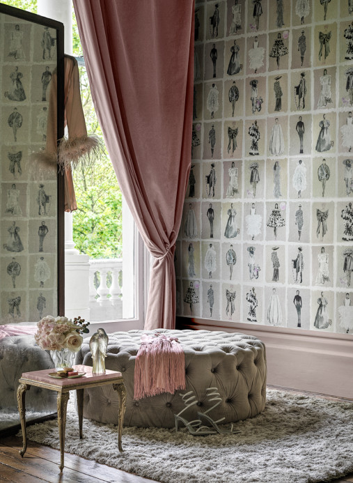Cole & Son Carta da parati Couture Carousel