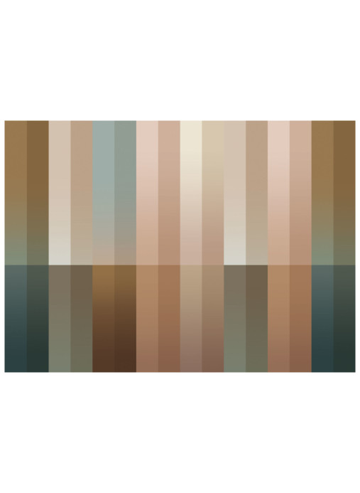 KEK Amsterdam Wandbild Gradient Stripes Uyterlinde - 390 cm
