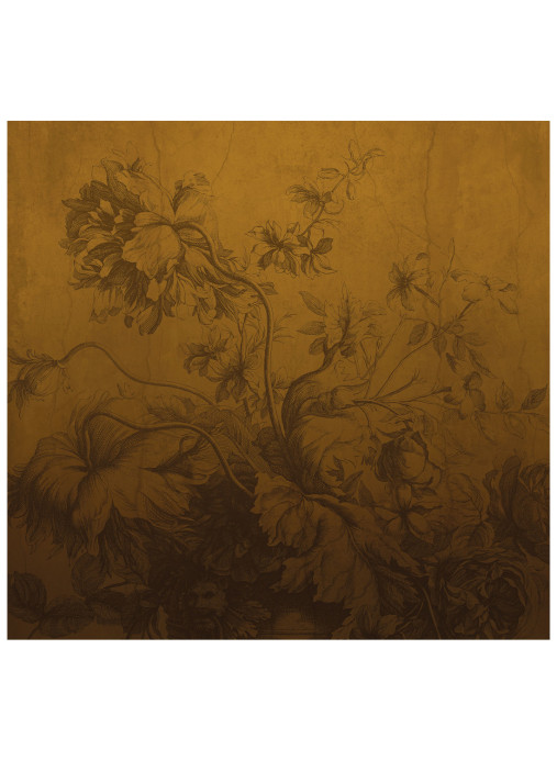 KEK Amsterdam Wandbild Gradient Flowers Uyterlinde - Ocher 292 cm