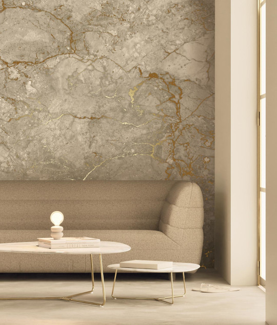KEK Amsterdam Wandbild Marble Beige Uyterlinde - 292 cm