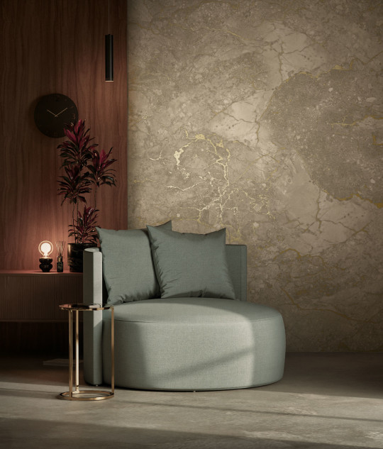 KEK Amsterdam Wandbild Marble Beige Uyterlinde - 390 cm