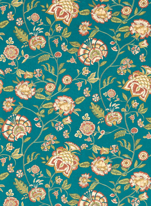Clarke & Clarke Tapete Barmeri - Spice Teal